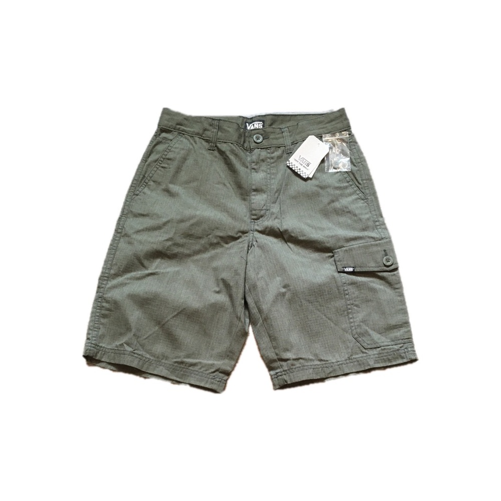 NWT Vans‎ Goodsman Slate Cargo Olive Green Shorts